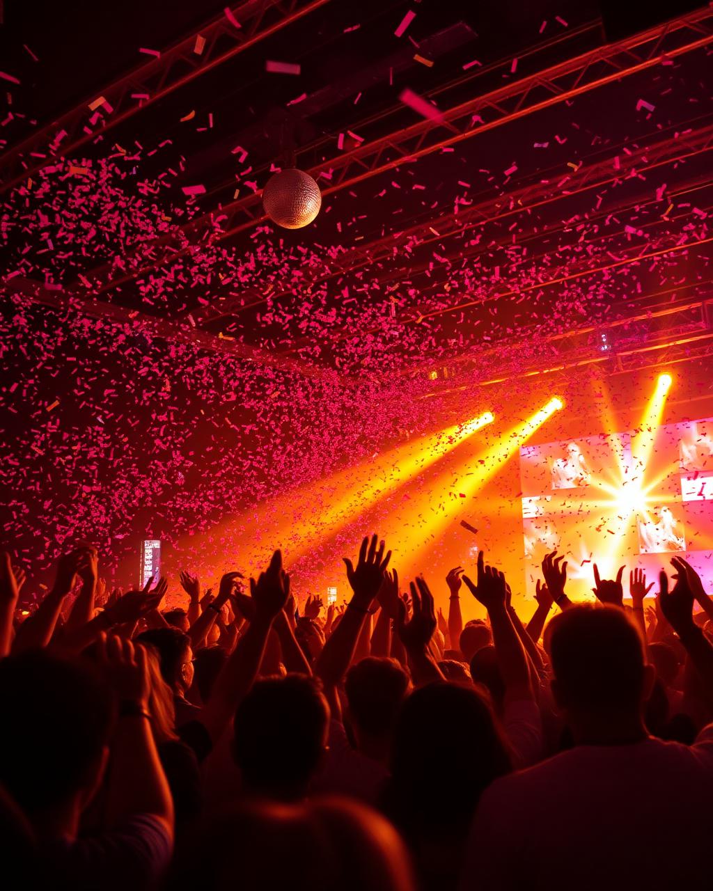 Disco show atmosphere