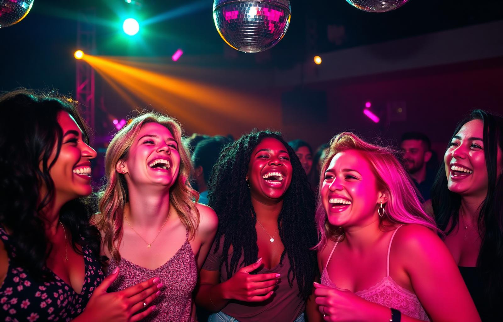Disco show atmosphere